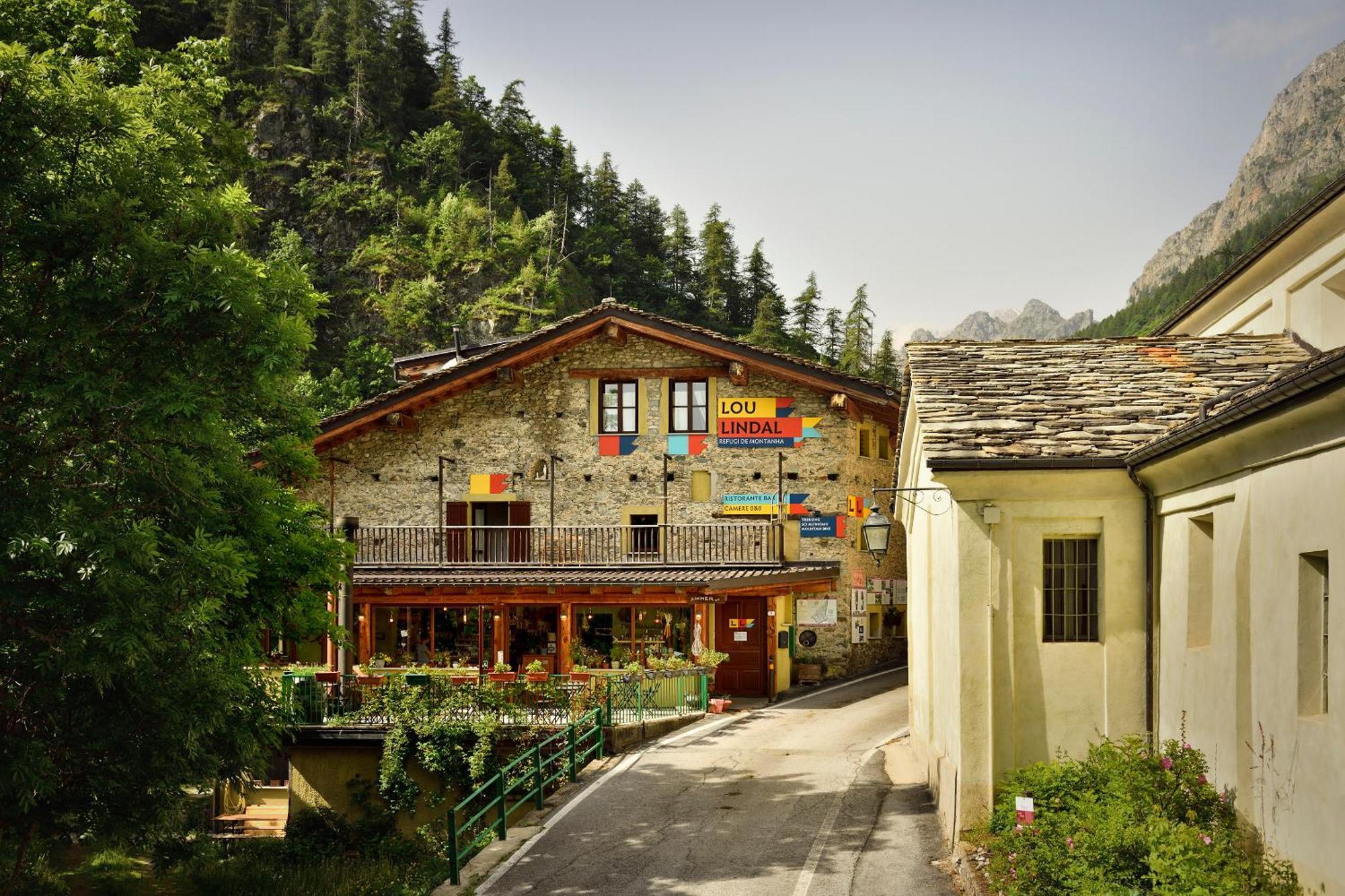 Rifugio Lou Lindal Hotel Canosio ภายนอก รูปภาพ